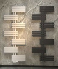 MCHEAT® Design-Badheizkörper Weiß oder Anthrazit | Mittelanschluss | Modern⭐⭐⭐⭐⭐