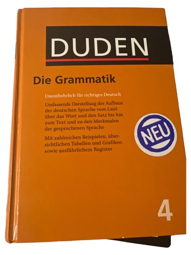 Duden die grammatik deutsch - die,