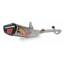 Pro Circuit T-6 Auspuffanlage EXHST T6SS-TI/CF CRF250'2