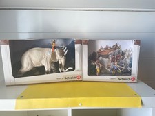 Schleich Tiere Kampfelefant 72010 + Aufsatz 42079 in OVP von 2010 Sammlerstück 