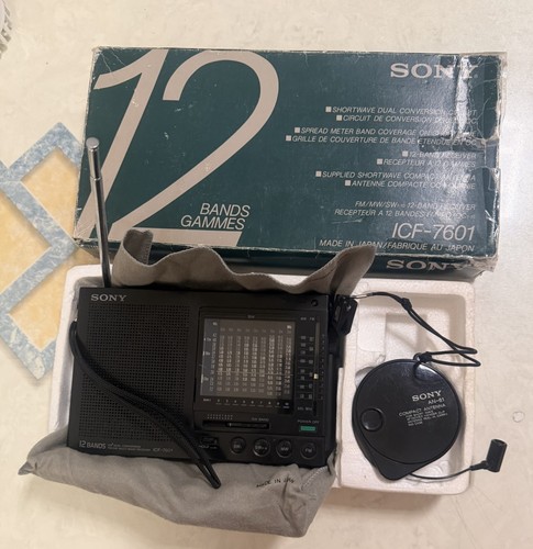 Sony icf 7601 band - icf-7601, 12-band