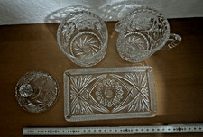 Bleikristall Set Kaffeetafel