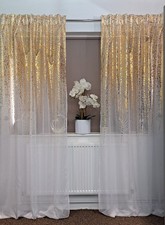 Lange Voile Netz Gardine