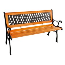 Stabile und massive Parkbank