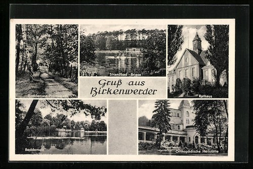 Birkenwerder strandbad - ak, birkenwerder,