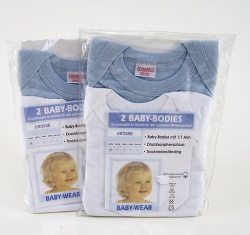 Baby bodies 2er set - baby, mädchen