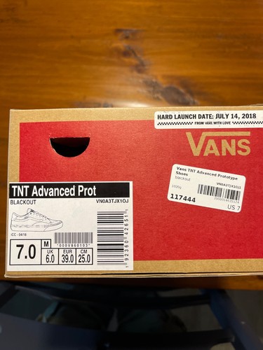 Vans tnt advanced - vans, prototype