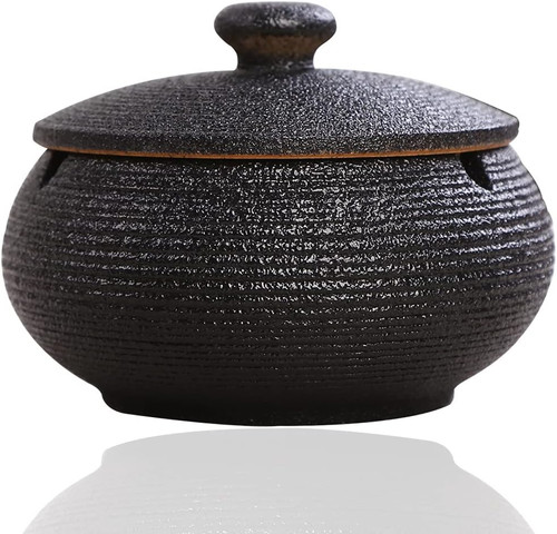 Windaschenbecher schwarz retro - windaschenbecher,