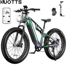 DUOTTS E26 1000W Elektrofahrrad 48V 20AH Samsung Akku 26 Zall Mountain Ebike+APP