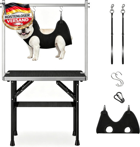 Hundepflegetisch mit galgen - mit,