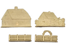 4 Figuren Fri Homa Eigelb Haus