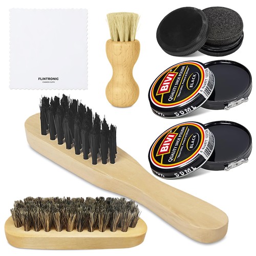 Schuhbürsten set lederpflege - set,