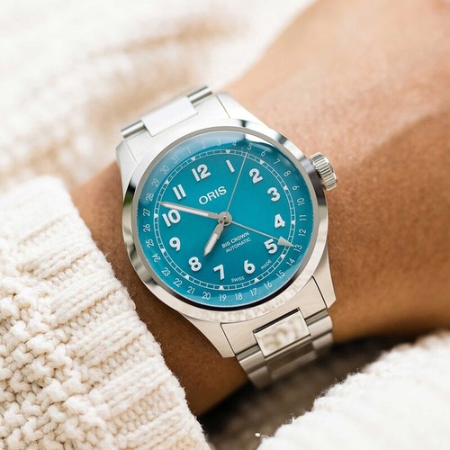 Oris big crown - big, pointer