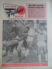 FUWO 30-23.7. 1963 IC Zwickau-Odra Opole 1:1 ASK-Trencin 2:0 Belgrad-Rostock 2:1