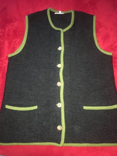 Trachten weste jacke ärmellos - weste,