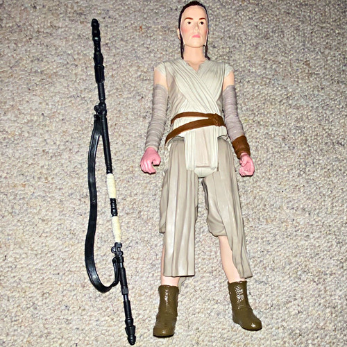 Star wars rey - star, action-figur