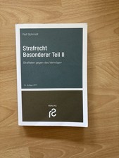 Strafrecht Besonderer Teil 2, Rolf Schmidt