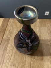 Glasvase Künstler Erwin Eisch Signiert Glas Vase