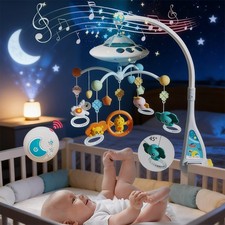 Babybett Mobile mit Musik &