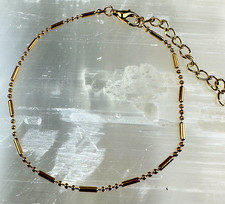 Filigranes Armband Damen Gold – Feines Armkettchen Modeschmuck Elegant Geschenk