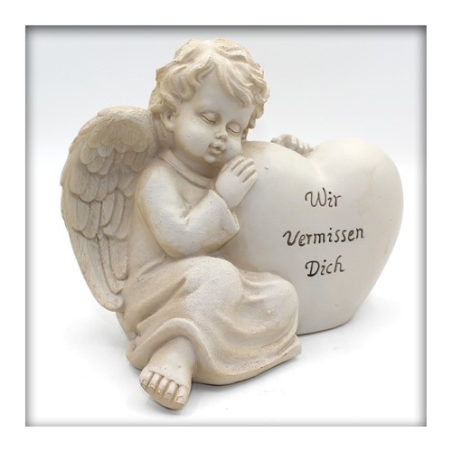 Engel mit herz wir - herz,