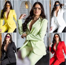 Koucla Damen Klassischer Anzug