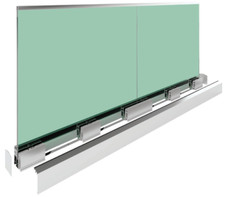 Balkon Treppen Terrassen Geländer Brüstung ALU Modul