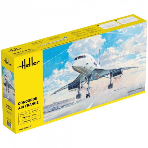 Heller concorde air france - concorde,