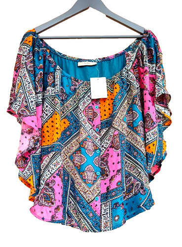 Bluse/Poncho/Überwurf/Top/Obe
