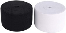 (0,40 EUR/m) 25 m Gummiband, Gummilitze, Wäschegummi, Hosengummi, 10-40 mm