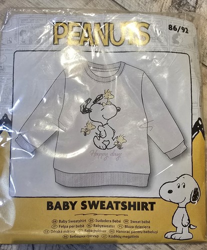 Snoopy baby sweatshirt 92 - sweatshirt, 86/92