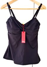 Schwarzer ungepolsterter