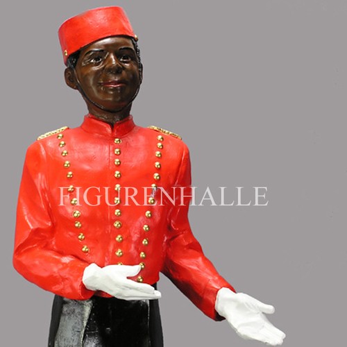 Hotel page kino figur statue - page,