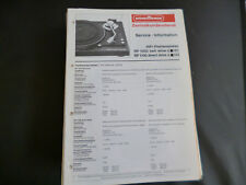 Original Service Manual  Nordmende RP 1050 RP 1100