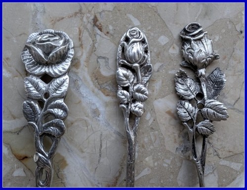 Silber teelöffel 1 - silber,