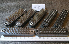 10x SIEMENS TUCHEL STECKER 30polige MESSERLEISTE C42334-A44-A3 DIN 41622 NOS OVP