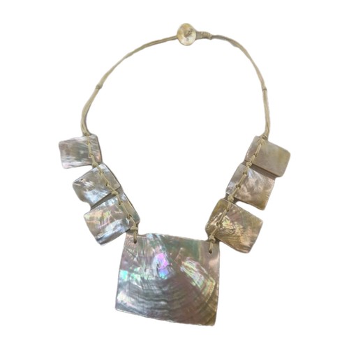Perlmutt kette vintage - perlmutt,