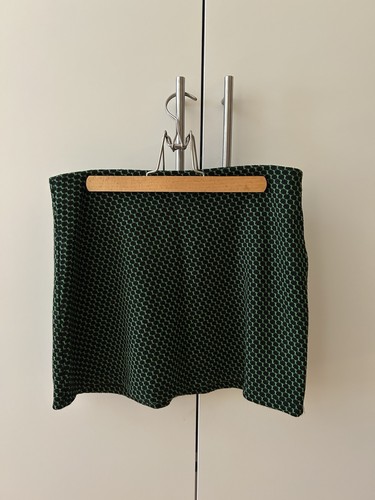 Zara dunkelgrüner minirock - zara,