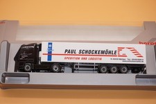 Herpa Spur H0 Mercedes Benz Kühlkoffer-Sattelzug Paul Schockemöhle