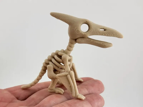 Dino mini figur skelett - 1,