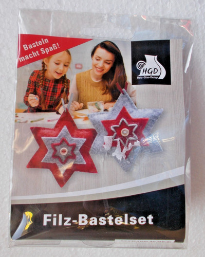 Filz bastelset sterne - filz-bastelset,
