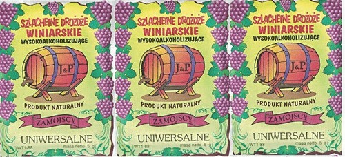 3 x weinhefe - 3,