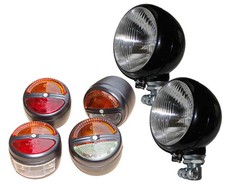 Hauptscheinwerfer + Leuchten Blinker für Porsche Diesel Traktor Schlepper V/24