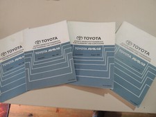 4 x Ergänzungs Werkstatthandbuch Toyota RAV4 SXA10  SXA11 1995-1997