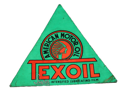 Texoil schild blechschild - texoil,