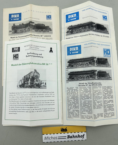 Piko ddr dampflok anleitungen - ddr,