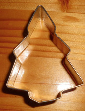 Tannenbaum   Ausstechform  Keksausstecher  Keksform  Plätzchen alt Metall