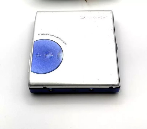 Sharp portable minidisc player - sharp,