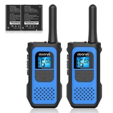 2X 16CH PMR VOX LCD mit Akku Sprechfunkgeräte Hand Funkgerät Walkie Talkie Set