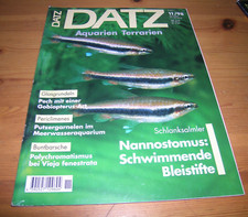 Zeitschrift "DATZ - Aquarien Terrarien" 11/98 Jahrgang 51